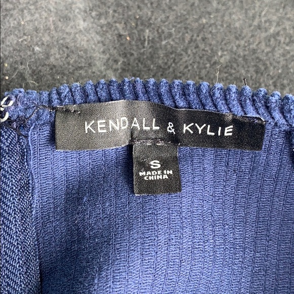 Corduroy Skirt kendall and Kylie Pacsun navy Small - Picture 3 of 3